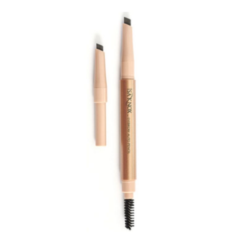 ISA KNOX Auto Eyebrow Pencil with Refill Long Lasting Natural Brow Makeup 0.2g + 0.2g
