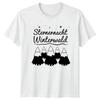 Sternennacht Winterwald TShirt Winter Forest Christmas Gift For Him And Her