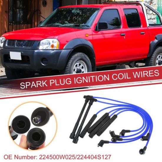 Spark Plug Wire Ignition Coil Cable 224500W025 Fit for Nissan Frontier 1999-2002