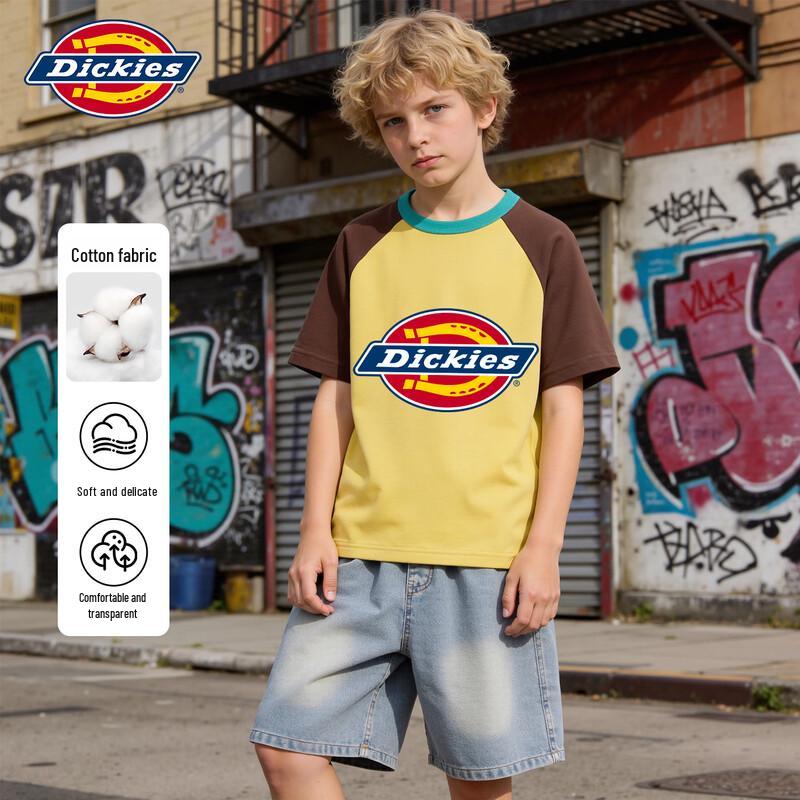 Dickies Kids  2026 Summer Cotton Short Sleeve T-Shirt 160