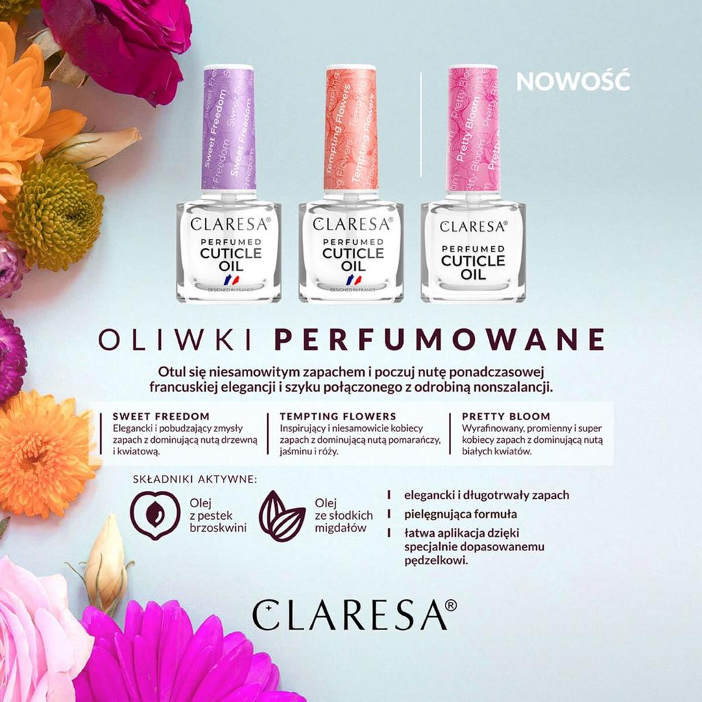 Claresa Oliwka Perfumowana Pretty Bloom 5Ml