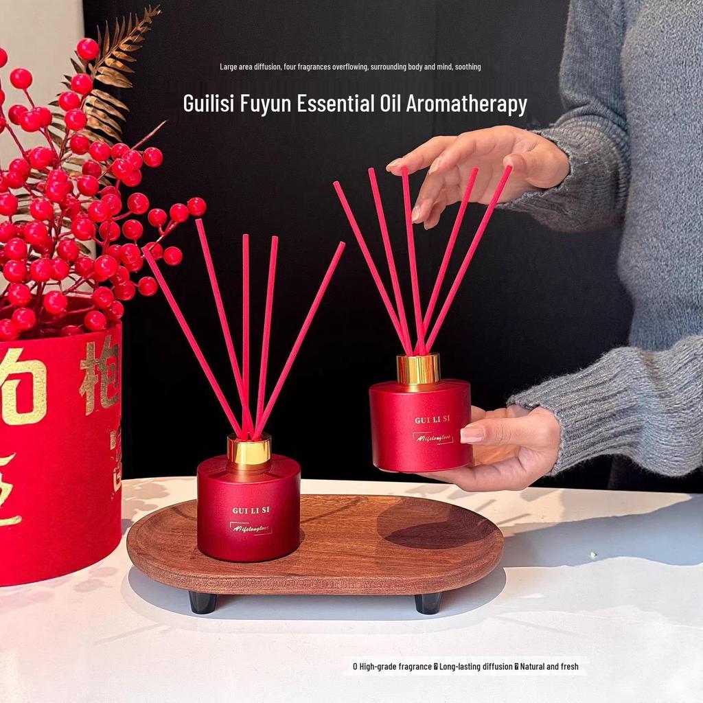 Guilisfuyun Ping'an Xile Aroma Diffuser - Auspicious New Year Gift for Indoor Use, Long-lasting Flameless Fragrance