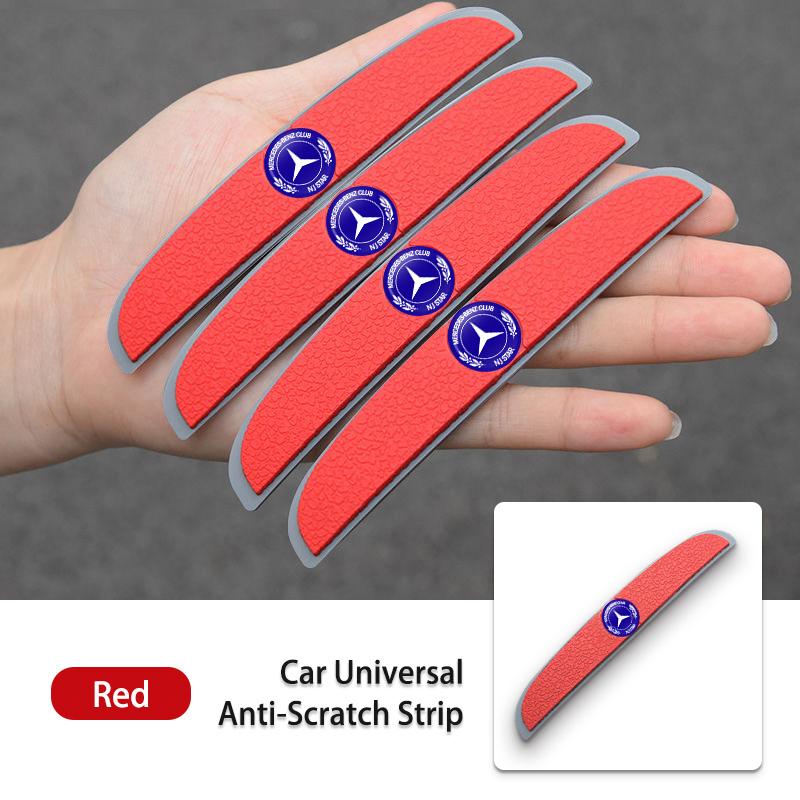 BENZ 4 pz Striscia Protettiva per Portiera Auto Adesivi Protezione Graffi Per Mercedes Benz AMG Classe A C E S G W201 W210 W108 W204 W205