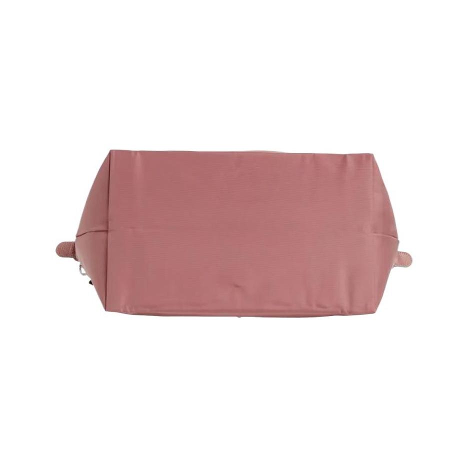 Longchamp Solid Color Large Capacity Nylon Tote Bag Women Tote Bag Cherry-Blossom-Pink 1899619P13