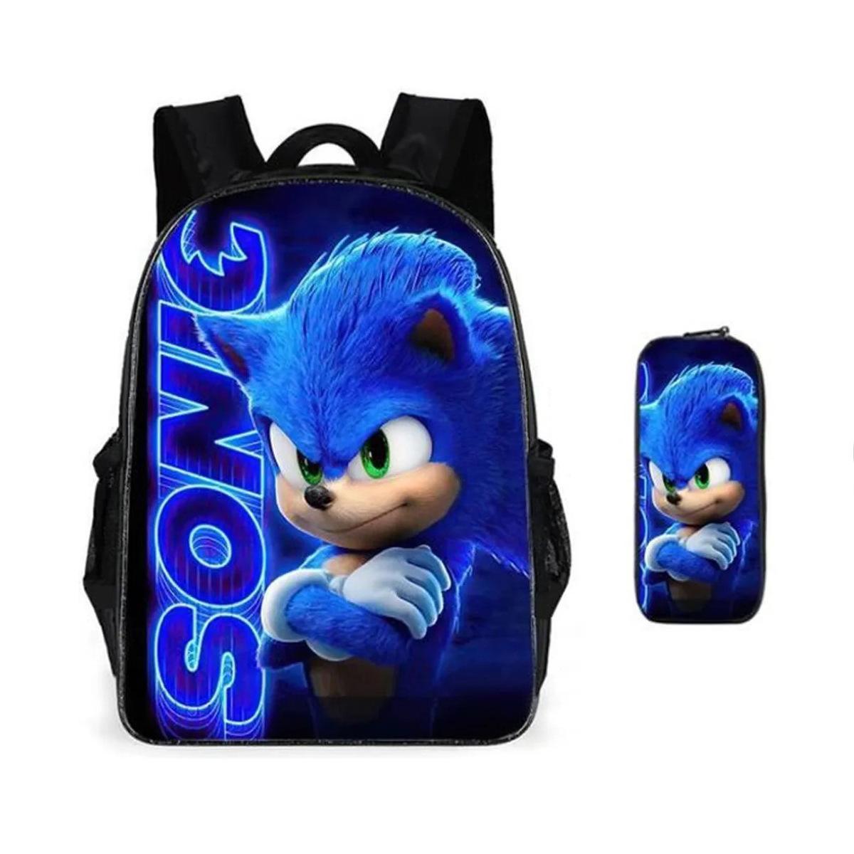 

Two-Piece Set Combination Set Elementary School Students Animation Backpack Cartoon Schoolbag Two-piece set (backpack + pencil case)
