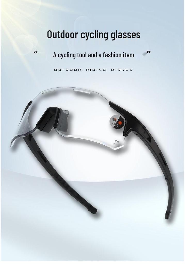 Women's Photochromic Cycling Sunglasses: Day & Night UV Protection, Trendy and Light-Sensitive