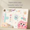 QBOSS Cartoon Rotating iPad Case with Pen Slot