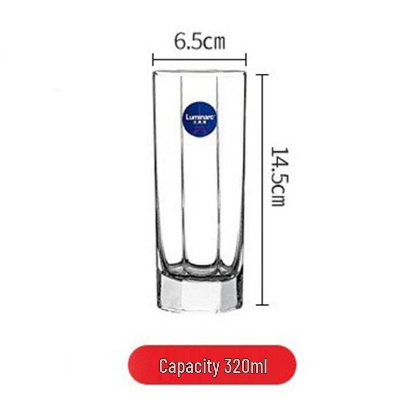 Shangqi Octagonal Glass Cup