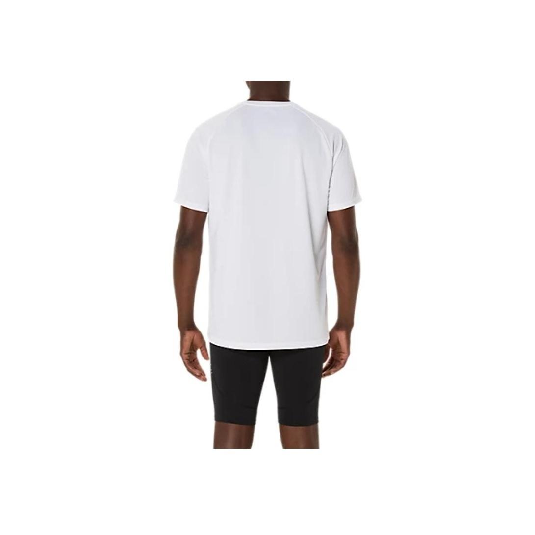 

Asics Soft Comfortable Simple Stylish Short Sleeve T-Shirt Men tops Bright-White 2091A749-100 M