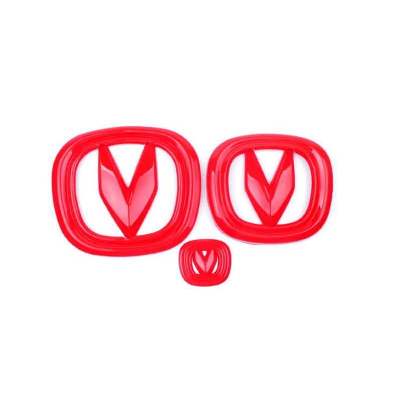 For Changan UNI-T UNIT Accessories 2020 2022 2023 Car Steering Wheel Logo Front Rear Logo Sticker Decor Cover Trim Anti Scratch