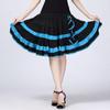 2025 Dame Sommer Latin Kort Firkantdans Skjørt Kostyme