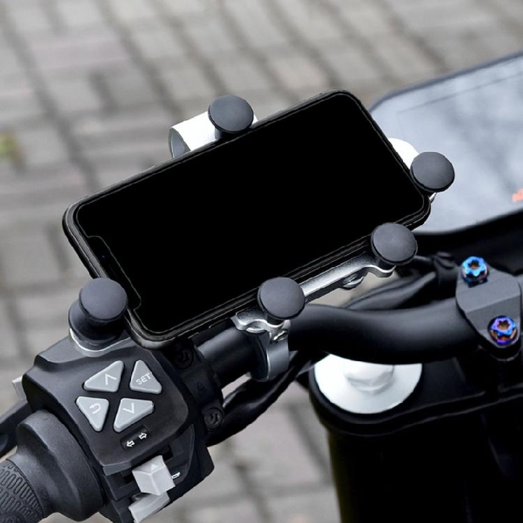 Mountain Bike Phone Mount Stand Aluminum Alloys Bicycles Phone Holder Universal Bike Handlebars Phone Mount Clip