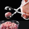RVS Gehaktbal Klem Pil Rond Rijstbal Maker Clip Tang met Grip Varkensvlees Rundvlees Vlees Keuken Kookgereedschap DIY Gadget