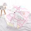 1pc Hello Kitty & My Melody Automatic Opening/Closing Umbrella - Portable Three-Fold Design with 8-Bone Iron Frame - Outdoor - Ideal Gift for Fans, Tr