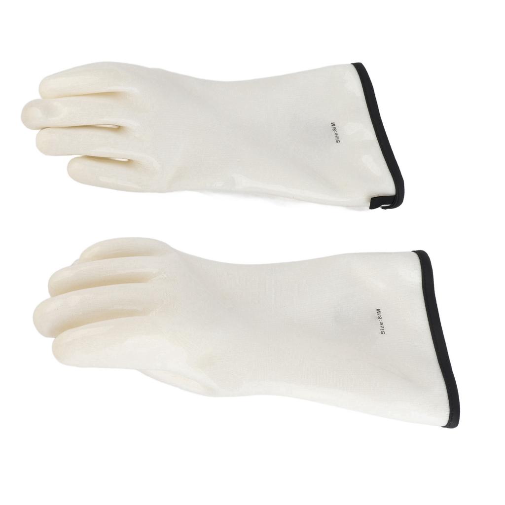 Guanti da Forno in Silicone 350 gradi Celsius Resistenti al Calore Antiaderenti Lunghi Guanti da Cucina per Barbecue per Cuocere al Forno Cucinare