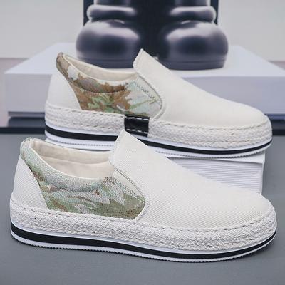 2025 Neue Sommer Atmungsaktive Lässige Alte Peking Stoffschuhe Herrenschuhe