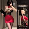 Sex underwear sexy bed abstinence secretary uniform hip skirt pure lust wind temptation free suit qqny