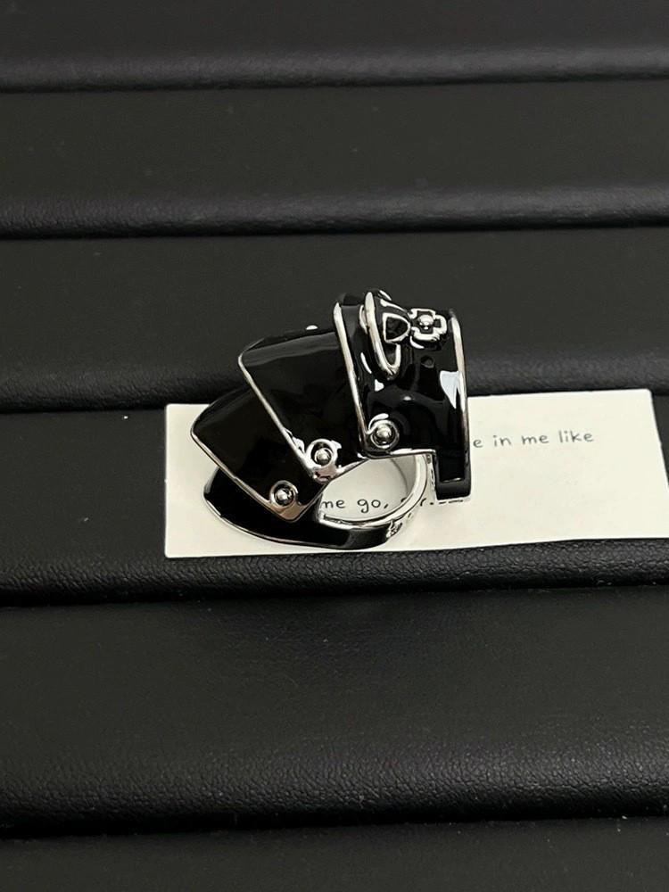 Empress Dowager Cixi Saturn Adjustable Punk Ring: Unisex, Multi-Layer, Open Design