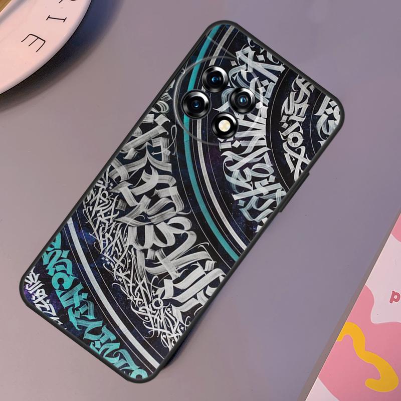 Pokras Lampas Art Graffiti Case For OnePlus 12 11 9 10 Pro 9RT 10T 10R 12R OnePlus Nord CE 2 3 Lite 2T N10 N20 Cover