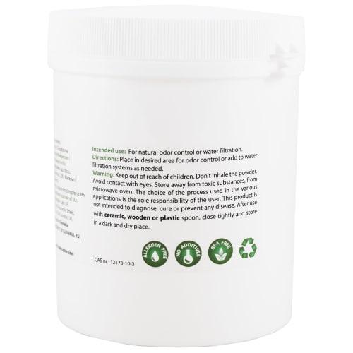 Zeolite Powder - 454 g | Ultra-Fine <2?m | Clinoptilolite 94%+/-3 | 3x Activated | Natural Mineral Powder | Zeolite 3x TMA | Heiltropfen?