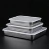 Abay 304 Stainless Steel Deep Rectangular Tray