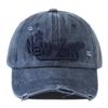Fashion Letter Embroidery Baseball Cap Retro Washed Shabby Dad Hats Outdoor Cycling Travel Adjustable Sun Hats For Women Men
