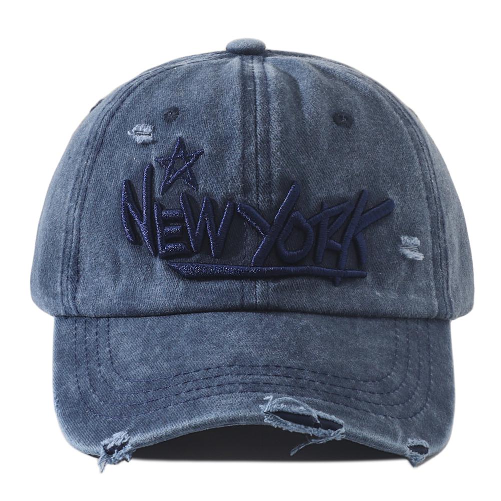 Fashion Letter Embroidery Baseball Cap Retro Washed Shabby Dad Hats Outdoor Cycling Travel Adjustable Sun Hats For Women Men