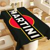 MARTINI COOL RACING Tablecloth Themed Indoor Outdoor Picnic Party Tablecover Kitchen Dining Table Wedding Decor
