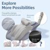 Intimacy Pillow, 27° Angle Perfect Position Sweet Spot Pillow, Ergonomic Butt Cushion for Couple, Multi Position Comfort Pillows