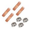 M10x1.50 Thread T3 T4 T6 High Strength Turbo Stud Kit Flange Nuts