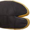 Moonstar Tabi Socks with Zipper, 2E, Men's and Women's, Easy Tabi, Black, Size 24cm