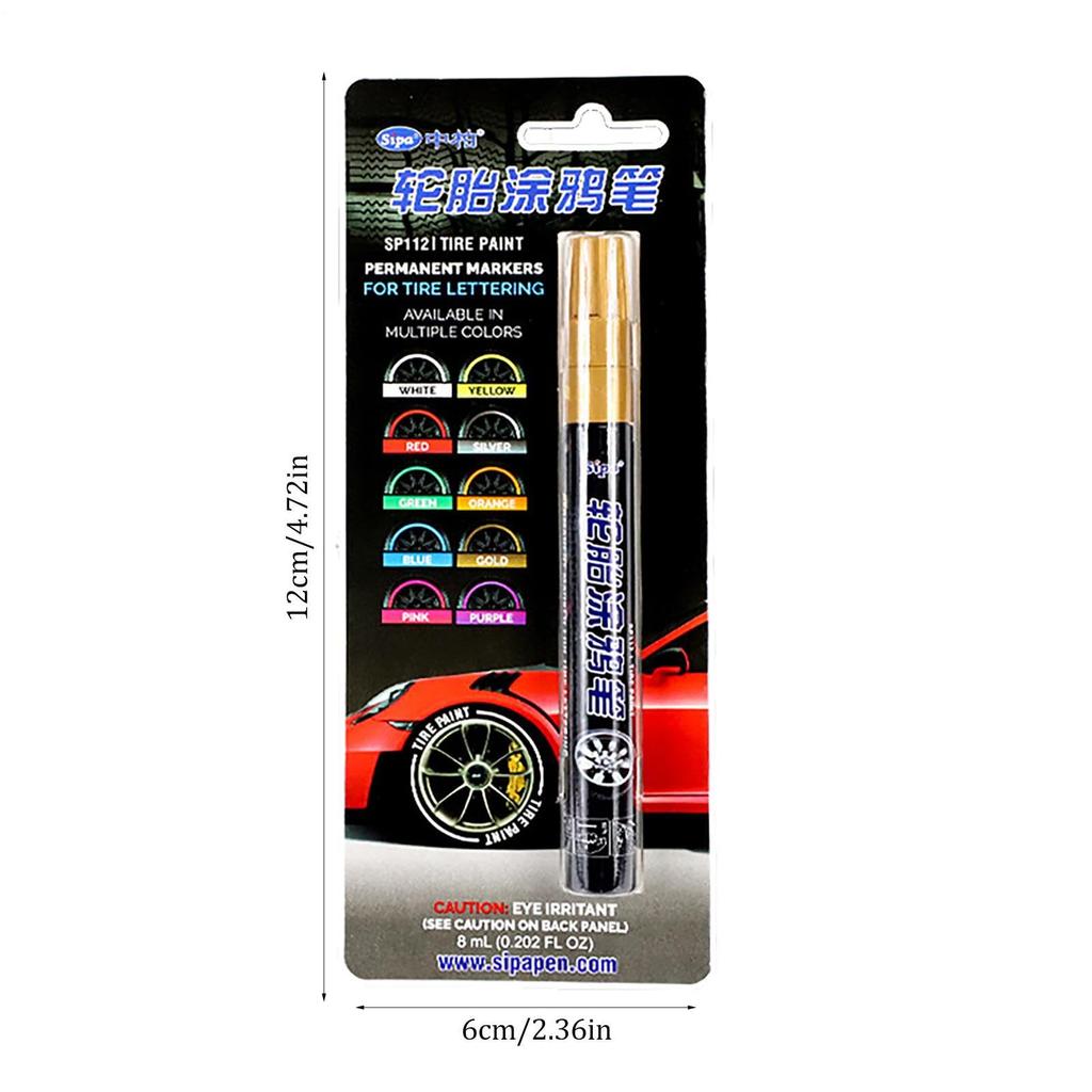 Tire Marker Pen Art Marker White Marker Pen Car Touch Pen Tire