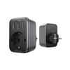 Ugreen 30W Dual-Port Wall Charger with USB-A & USB-C Ports - Universal EU Plug - Black