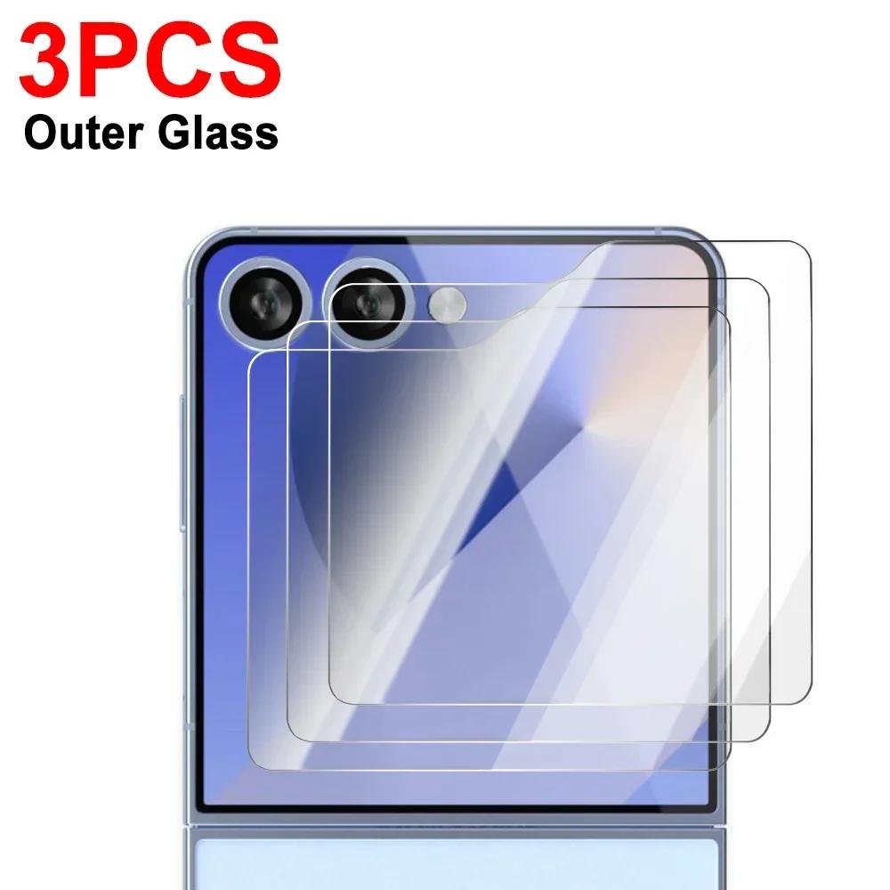 Tempered Glass for Samsung Galaxy Z Flip 7 Screen Protectors& Camera Films 9H Hardness Anti-scratch Cover for Samsung Z Flip7