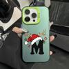 Creative Christmas M design phone case suitable for iPhone 17 16 15 14 13 12 11 Pro/Max/Plus anti drop and shockproof back cover