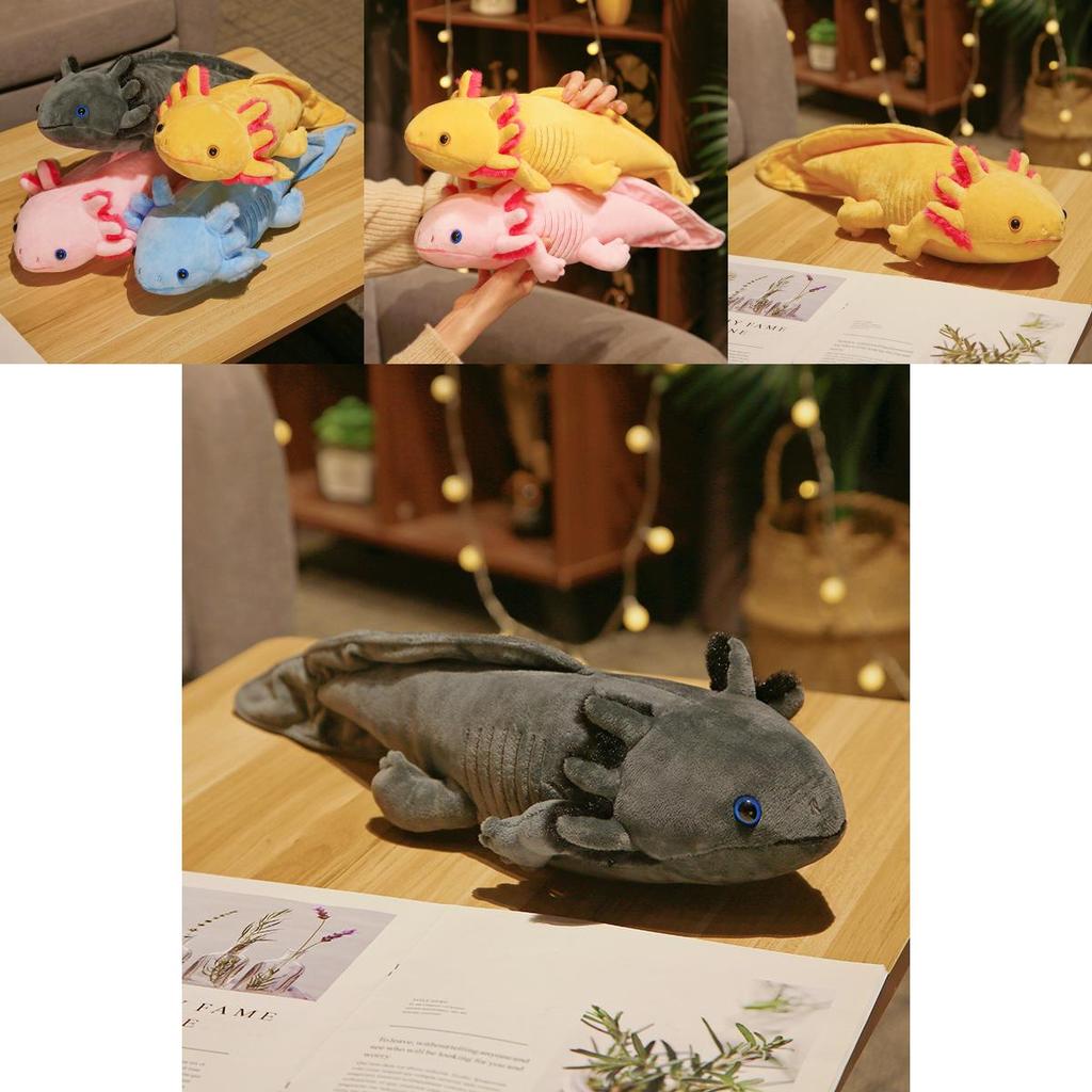 Axolotl Plush Soft And Cuddly Hexagonal Dinosaur Toy For Kids