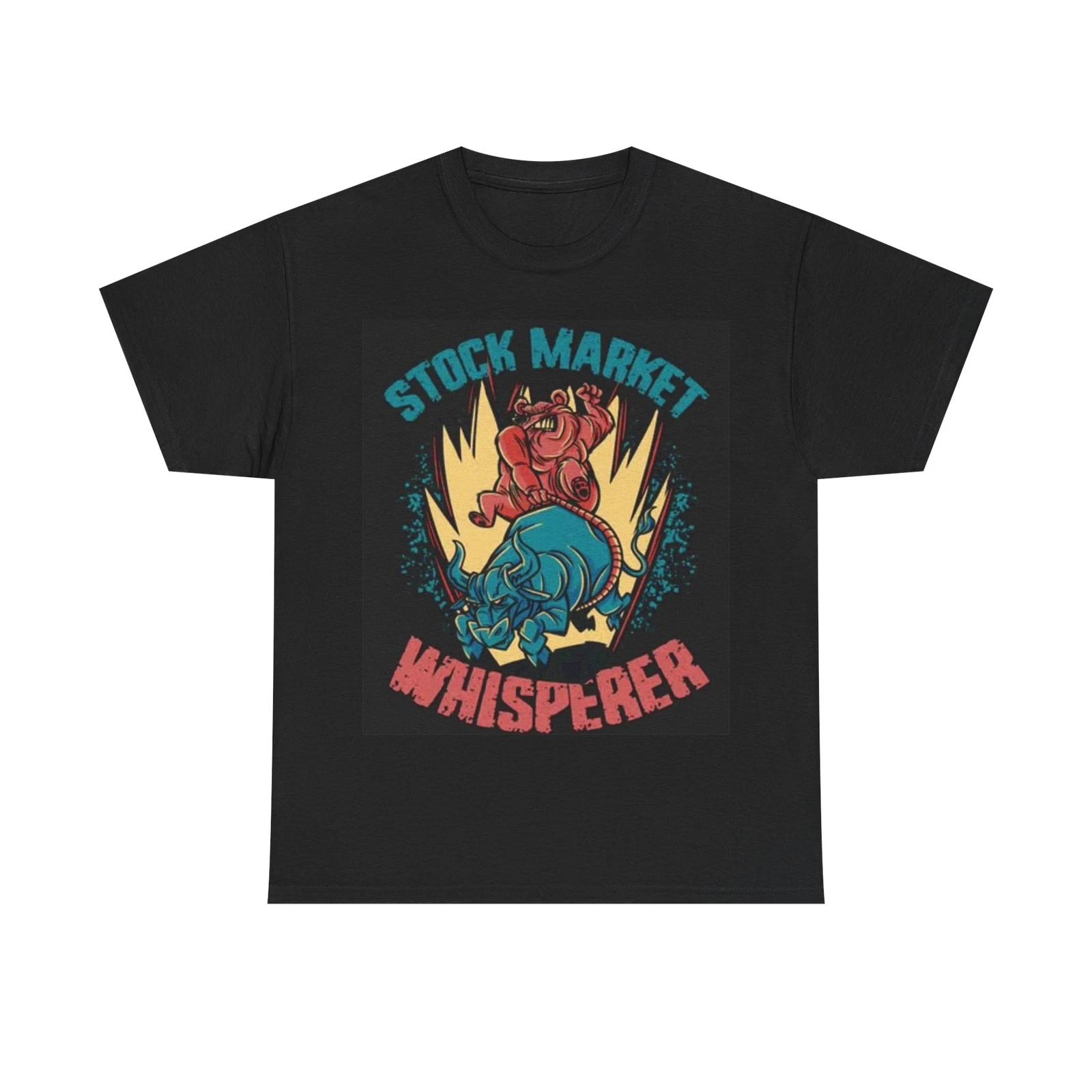 Men s and Women s T-shirts Stock Market Whisper M