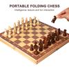 29x29cm 3 In 1 Chess Chekers Backgammon Developing Strategic Thinking Chess Wooden Set Best Gifts No Toxic for Kids Adults