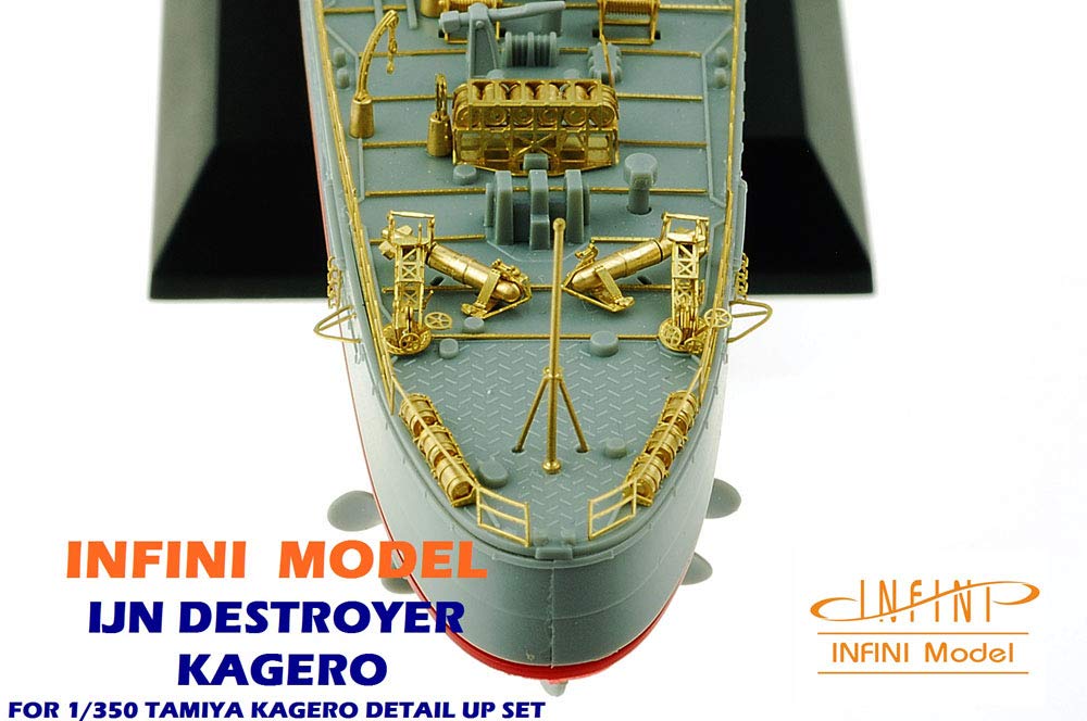 Infinimodel IM Series Japanese Navy Destroyer Kagero Detail Up Set for T Company Plastic Model Kits 1/350 (IM53503)