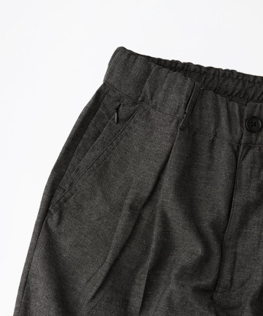 OUTSTANDING Linen Cotton Comfort Pants_Charcoal