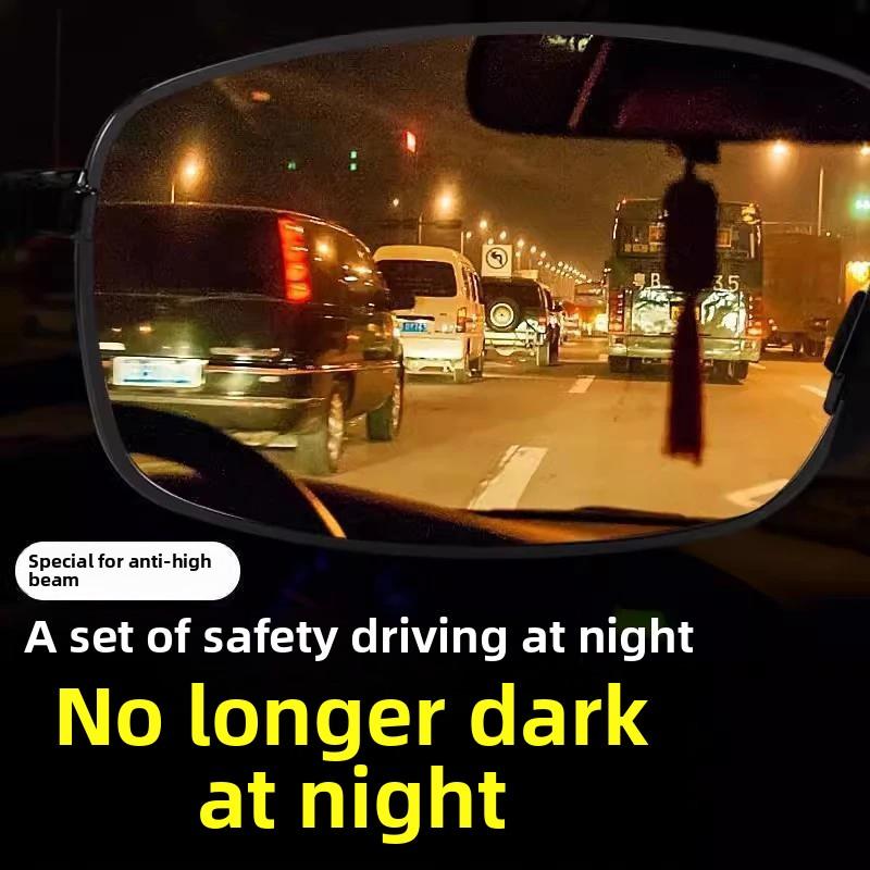 New Men's Night Photochromic Sports Myopia Glasses Advanced UV-resistant Fashion Trend Driving Eyeglasses Diopter 0 TO -4.0