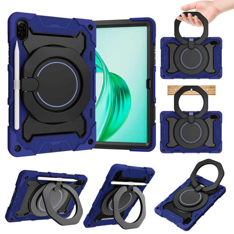 Armor Portable Rotating Ring Holder Silicone Tablet Case