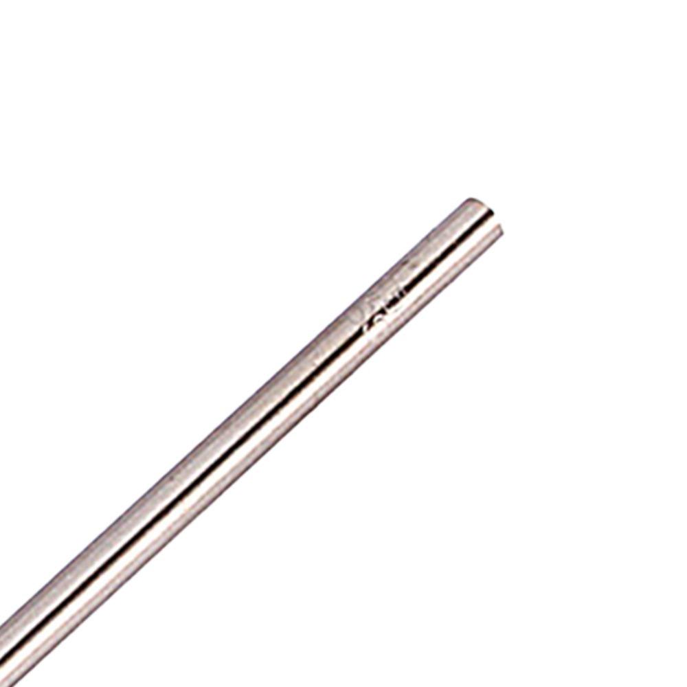 2pcs HSS Material Twist Drill Bit 3mm Diameter Straight Shank Drill Bit For Hardened Metal