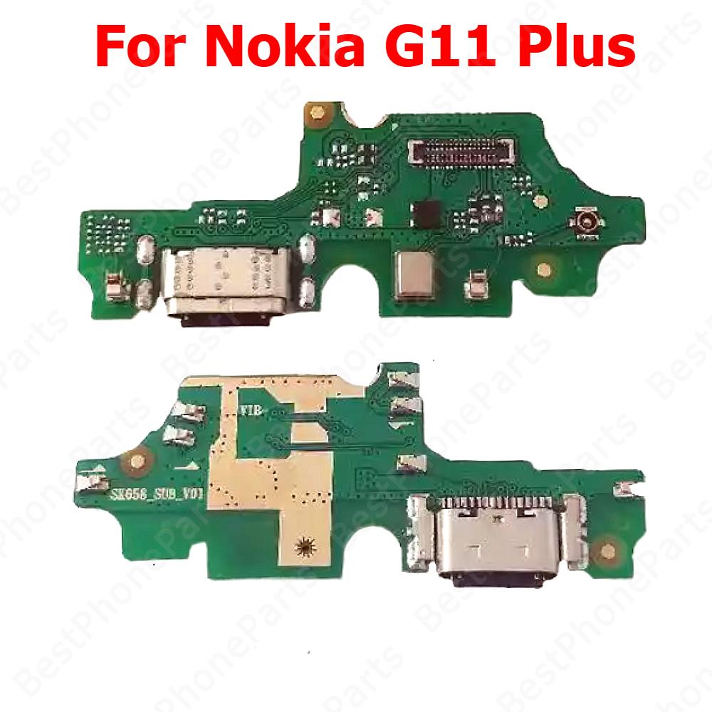 Charging Port For Nokia G42 G22 G21 G11 Plus G400 G300 G60 5G G50 G20 G10 Charge Board Plate Dock Ribbon Socket Usb Connector