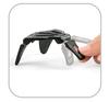 Manfrotto POCKET Tripod L Black for DSLR Cameras, Ultra-thin, Compact Design, Mini Tripod MP3-BK
