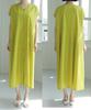 Ppaeppae Button Ribbon Strap Long Dress