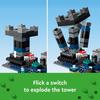 LEGO Minecraft Deep Dark Battle Building Set 21246 for Boys and Girls Ages 8+ Educational Toy