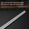 Stainless Steel Chopsticks Long Chopsticks Cook Noodles Deep Fried Hot Pot Chinese Chopsticks Reusable Metal Chopstick Tableware