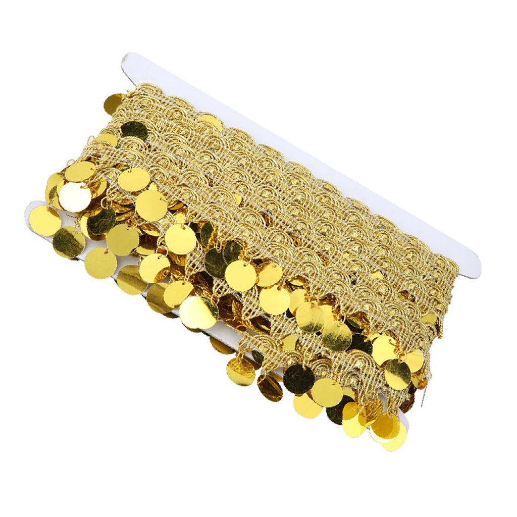 Belly Dance Tassel Belt Round Coin Hip Scarf National Clothes Supplies Accessories 10 Yards