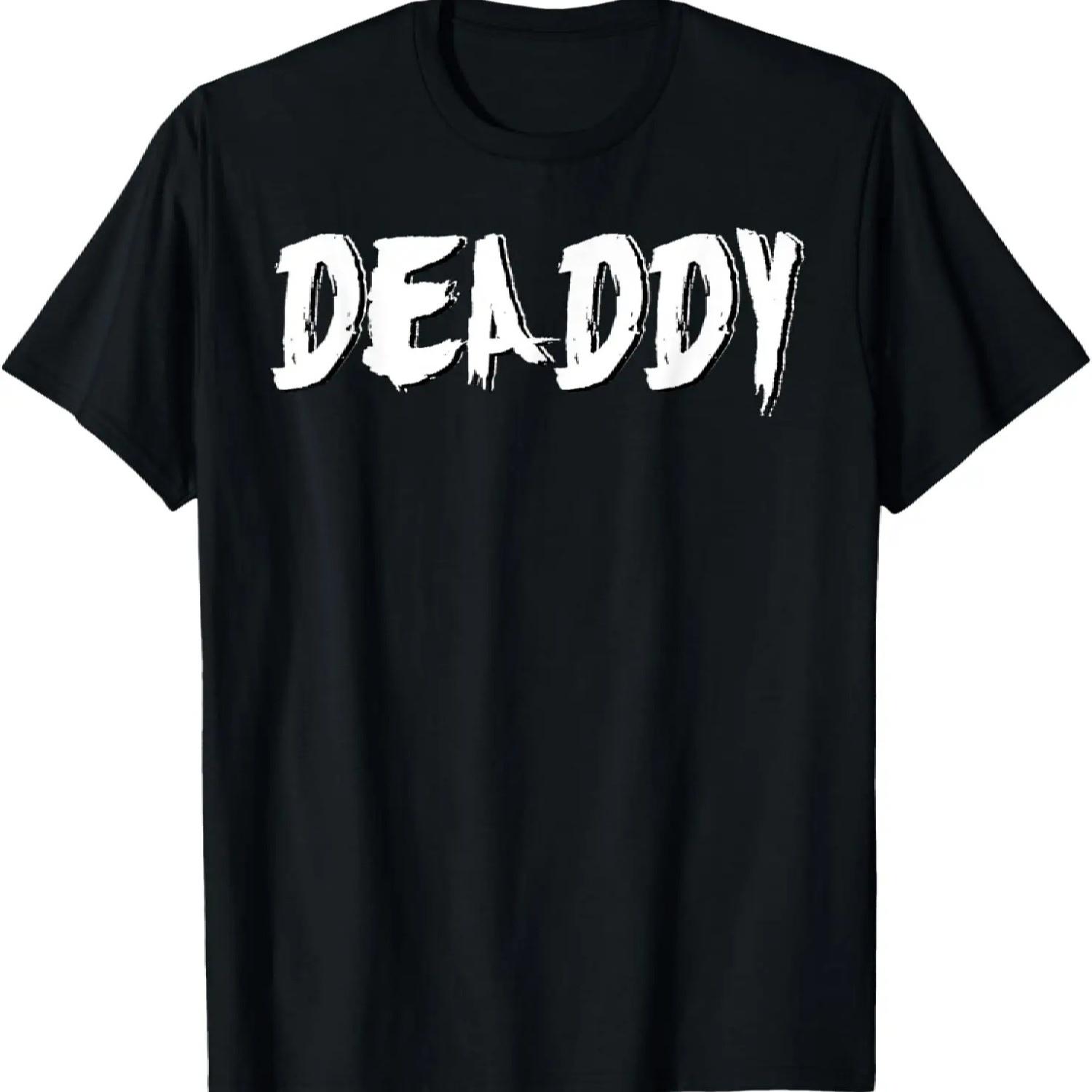 

Dad s Deaddy T-Shirt Funny Father s Halloween Costume Party XXXXXL чорний